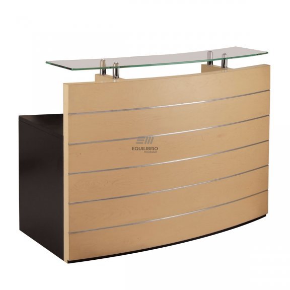 EQU-CURV-01: Recepción Semicurva / Scur :: Equilibrio Modular - Amplio catalogo en muebles y mobiliario de oficina para todo Mexico.